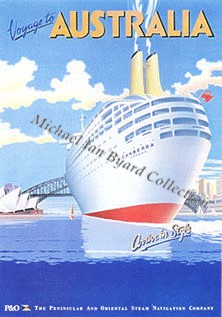 Voyages to Australia, Canberra poster